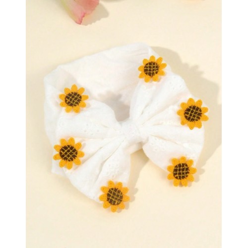 Βρεφική Κορδέλα Μαλακή μεγάλος Φιόγκος Bow sun 8133